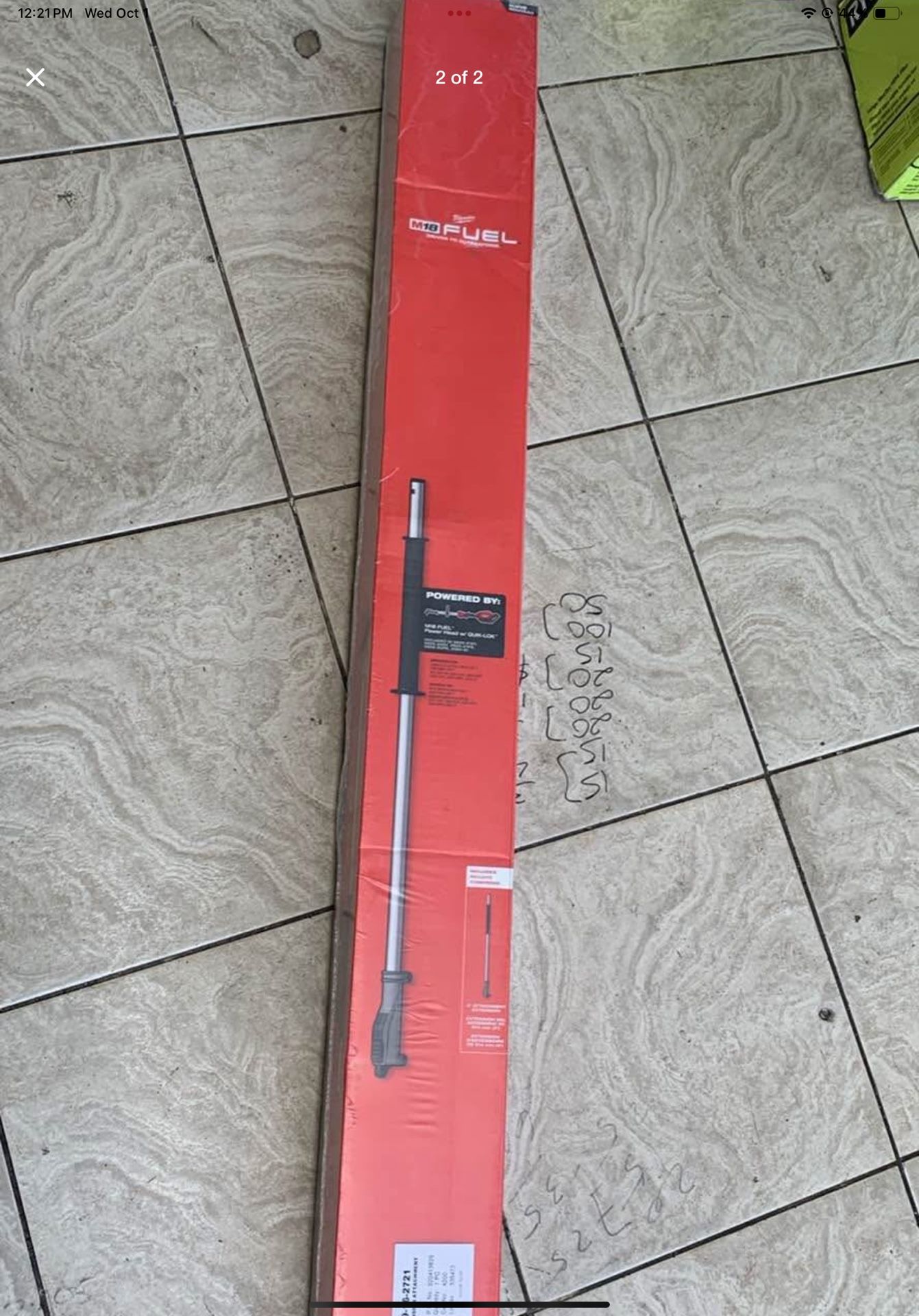 Milwaukee M18 FUEL 3 ft. Extension Attachment for Milwaukee QUIK-LOK Attachment System