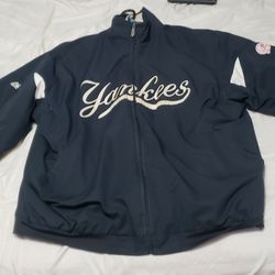 New York Yankees Majestic Baseball Coach Jacket