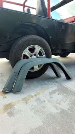 1997 Jeep Wrangler rear fender flares