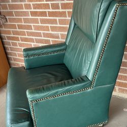 Quality All Leather Desk Chair