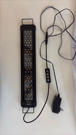 MingDak LED Aquarium Fish Tank Light Fixture,Full Spectrum Lighting for Freshwater Planted Aquariums
