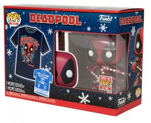 Funko POP! Tees- Deadpool Holiday 2 Pack Bundle