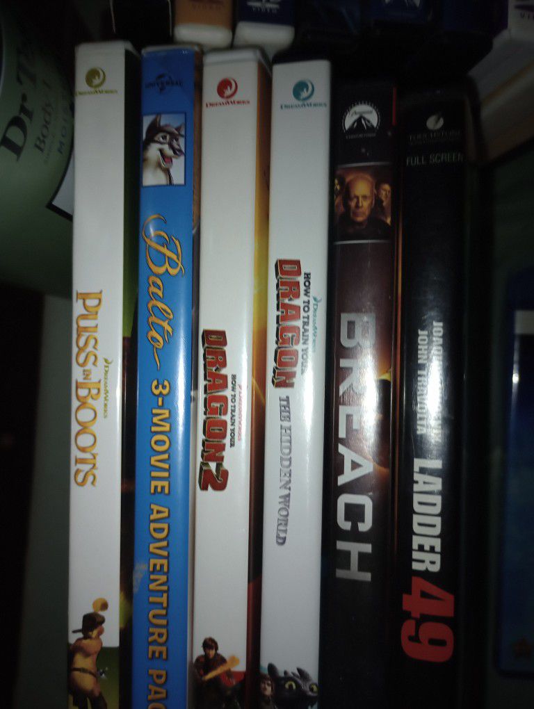DVD /A Couple Blu Ray Movie's Video Games 