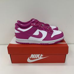 Nike Dunk Low GS - Active Fuchsia - Size 7Y/8.5W - Brand New
