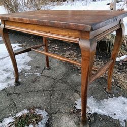 Antique Side Table / End Table - All solid wood!

