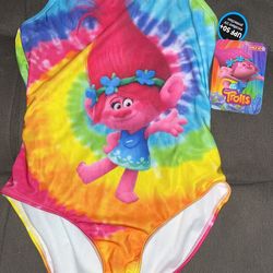 *NEW* Trolls "Poppy" Swimsuit 