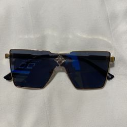 Cyclone VL Sunglasses - Gold Metal Frame 