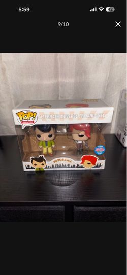 Futurama 2 pack comic con Funko Pop really rare!