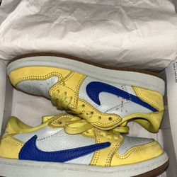Canary Travis Jordan 1 Low Ps 