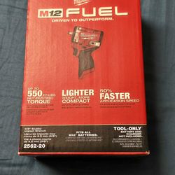 Milwaukee FUEL Stubby 3/8 in. Impact Wrench (Tool-Only) BRAND NEW No Low Offers / Trades. Pick up in Burien Only Yes Available 