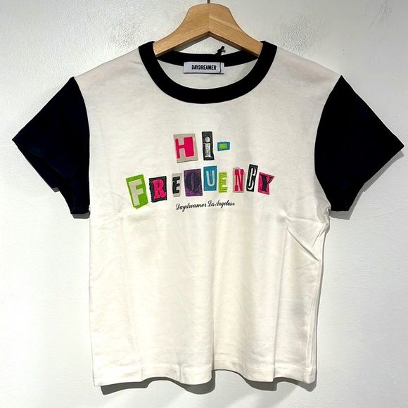 Daydreamer Hi frequency ransom shrunken tee