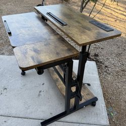 Rolling Adjustable Desk