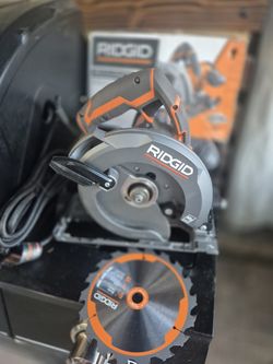 RIDGID ELECTRIC CIRCULAR SAW  61/2" NEW