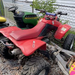 400ex And John Deer Riding Lawnmower For Sale Both Legit Have Title For Honda 400ex But Can’t Find Key .. Have Key To Lawnmower 