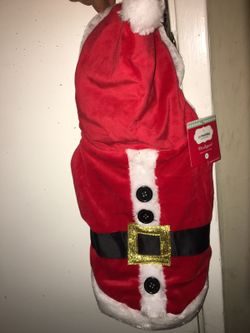 Brand new Santa dog outfit! Small dog