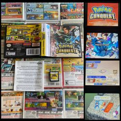 Pokemon Conquest For Nintendo DS 3DS