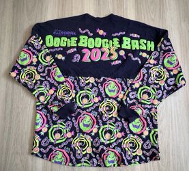 Disney Oogie Boogie Bash 2025 Spirit Jersey Size Large