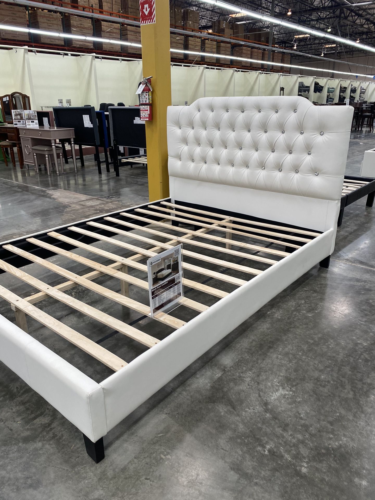New Queen Bed Frame With Mattress