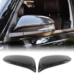  Toyota 4Runner ABS Carbon Fiber Side Mirror Cover Trim for 2017-2023 