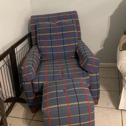 Chair And Ottoman