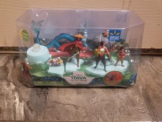 brand new raya and the last dragon journey through kumandra figurine set