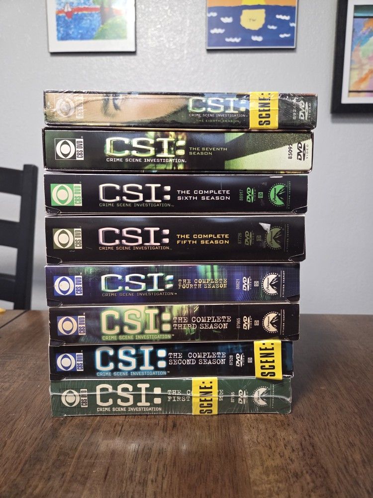 CSI Seasons 1-8 On DVD