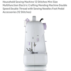 Household sewing machine