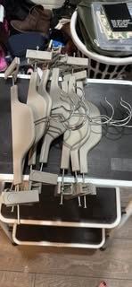 Non-Slip Hangers with Clips