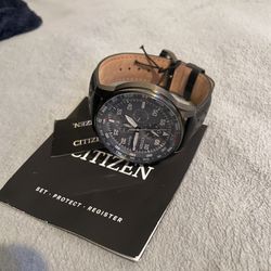 Citizen Men's Eco-Drive Sport Casual Brycen Weekender Chronograph Gray Stainless Steel Watch, 12/24 Hour Time, Date, Luminous Markers, 44mm