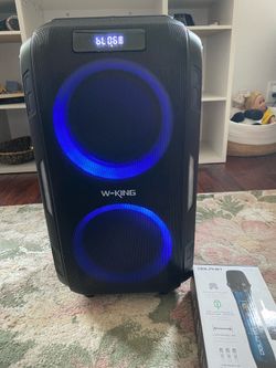 W king T9 pro  super sound with wireless microphone