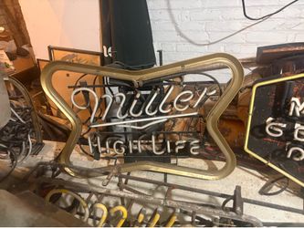 Miller Highlife Sign