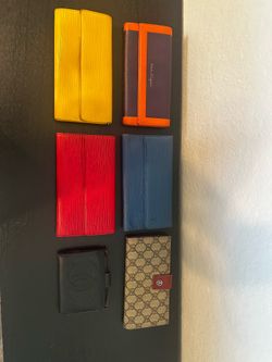 Authentic wallet bundle deal- Louis Vuitton, Salvatore Ferragamo, Gucci and Chanel