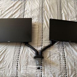 2 ASUS Gaming Monitors with Arms