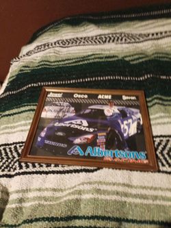 Sign Albertsons racing picher for sale