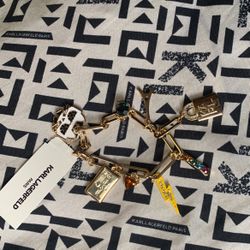 Karl Lagerfeld Charm Bracelet