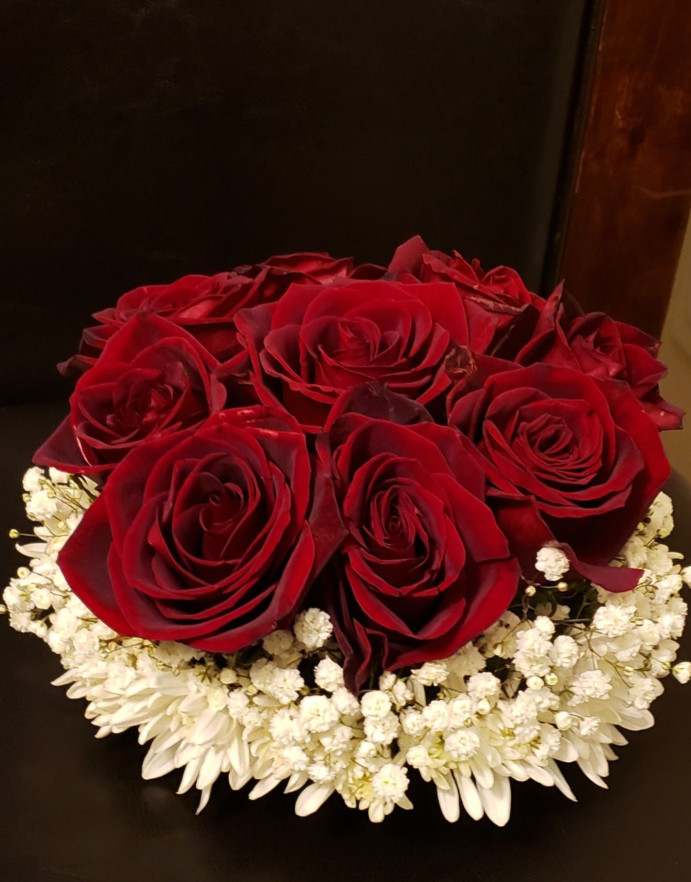 Fresh flower arrangements 4th of July!