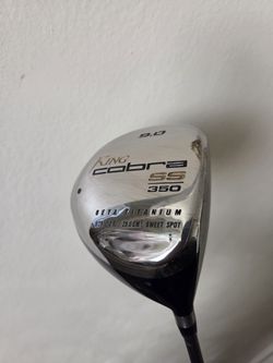 King Cobra SS 350 Driver 9.0 Degrees Driver Right-Hand  Stiff Flex Golf Club