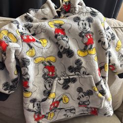 Mickey Snuggie For Kids Size 3T