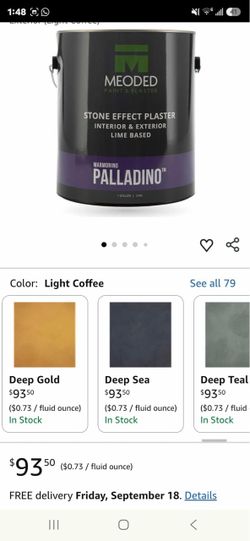 Meoded Palladino Stone Effect Plaster 1 Gallon