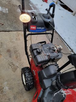 Toro 826 Snowblower 8hp 26 Wide Bucket