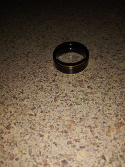 SPIKES-TU SWISS Tungsten Men's Wedding Band
