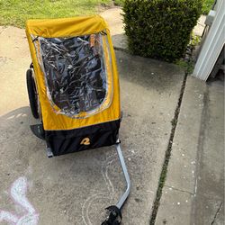 Retrospec Rover Kids Bicycle Trailer in yellow