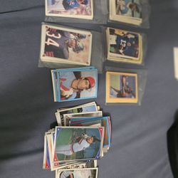 Early 1980s Topps Baseball Stickers Lot