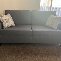 Gray Small Couch 