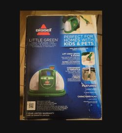 New In Box Bissell Green Machine