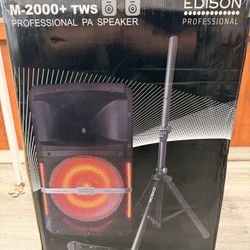 Edison Professional Speaker M200 For Sale!! 