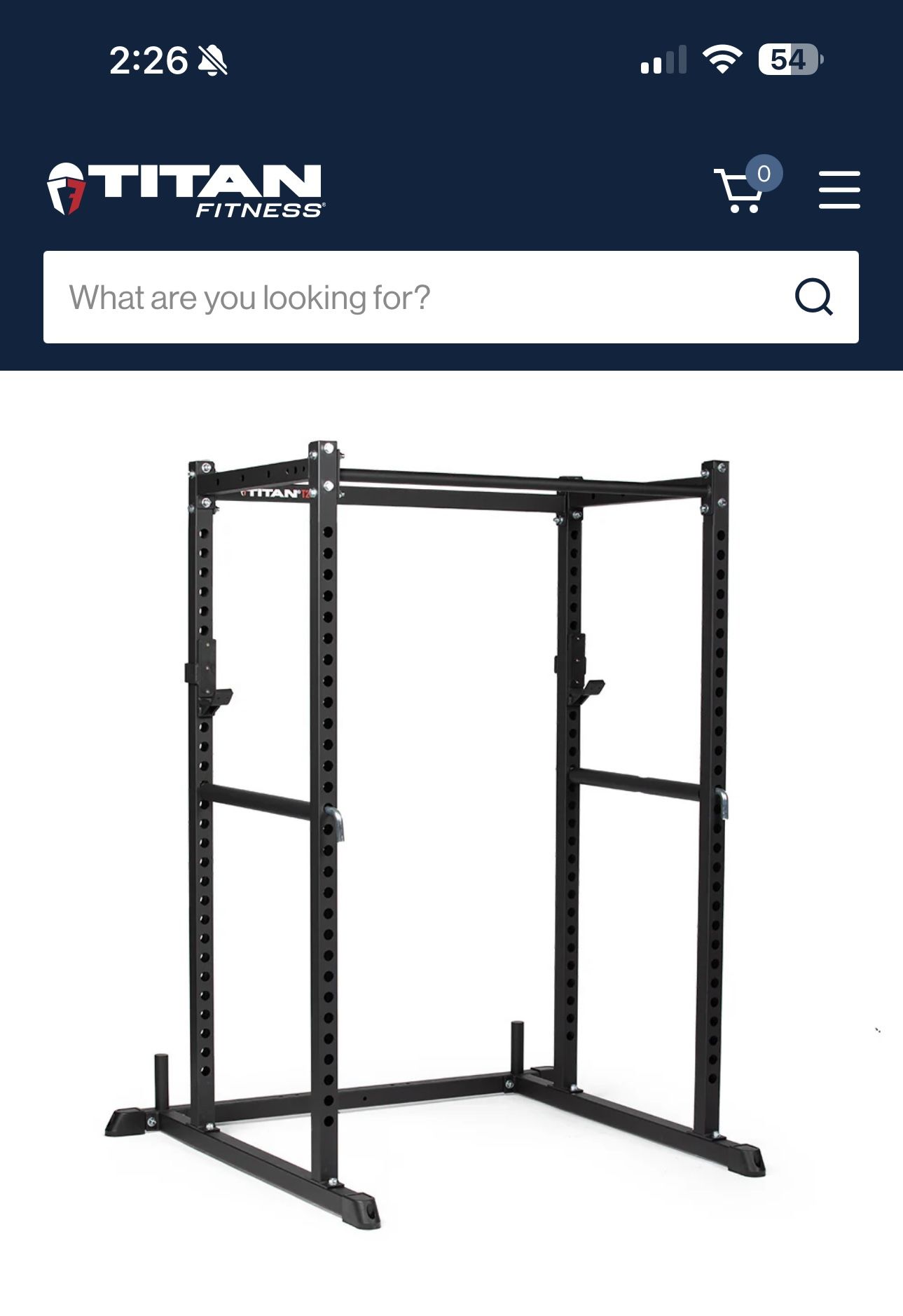 Titan Series Weight Cage