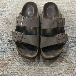 Birkenstock  Two Strap Sandal Size 39 Or 8-8/12