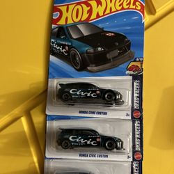Hot Wheels Honda Civic Custom Non Sth$20