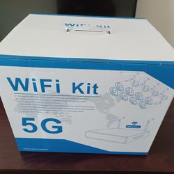 8 Channel WiFi Security Cameras System 